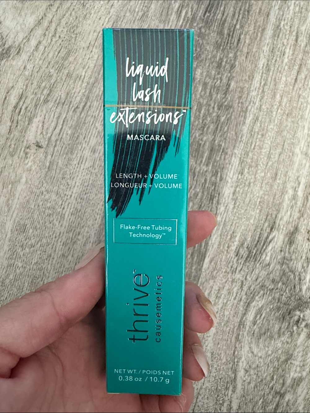 Thrive Causemetics Liquid Lash Extensions Mascara - Teal and Black Accents